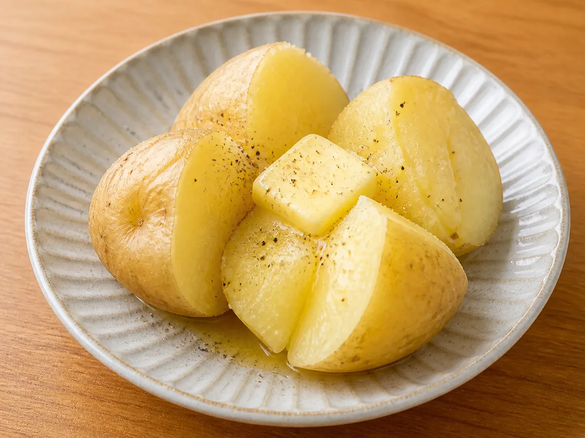 じゃがバターの完成写真