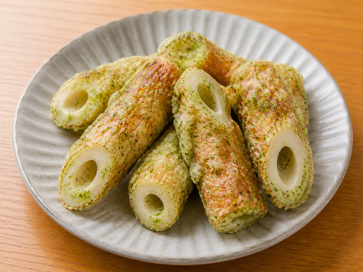 ちくわの磯辺揚げの完成写真